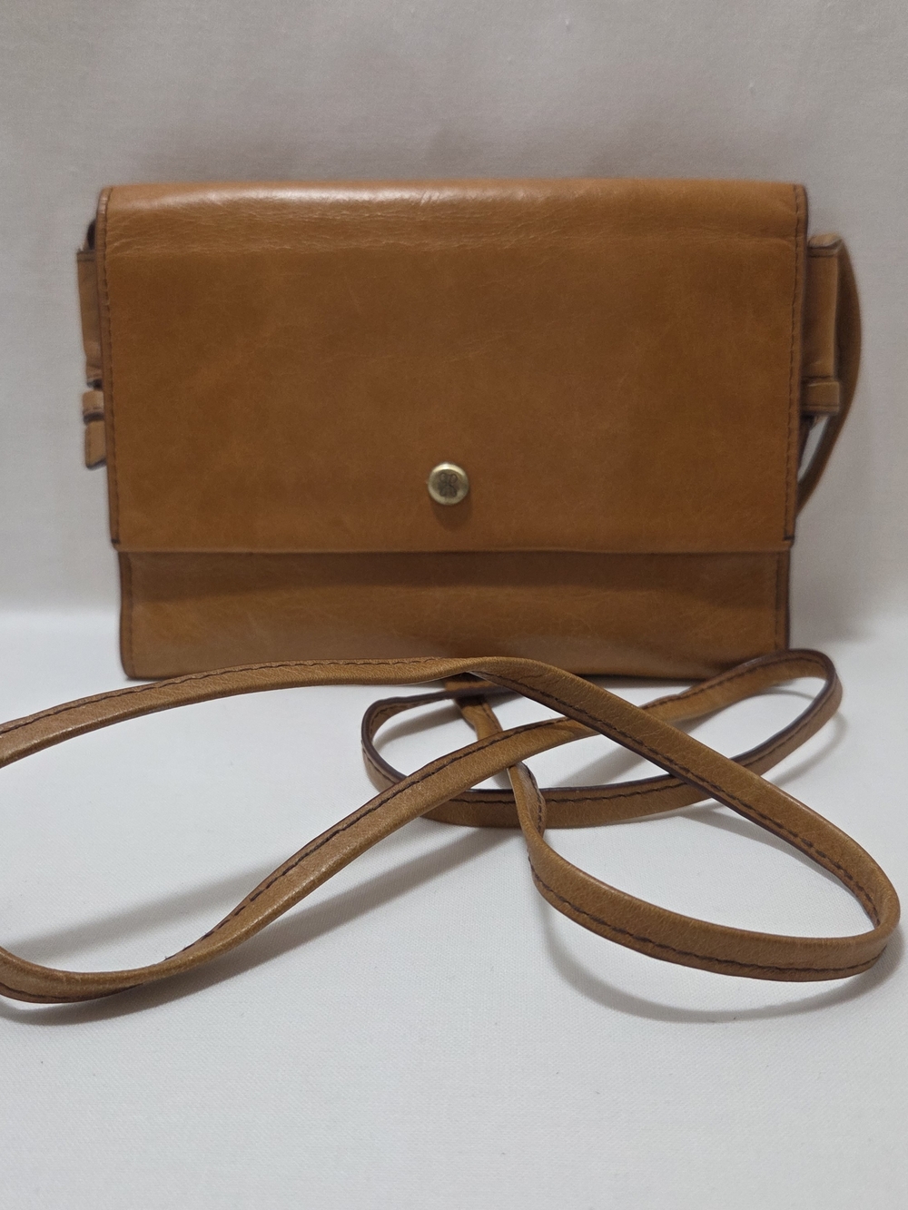 HOBO International Bemuse Vintage Inspired Compact Leather Crossbody